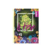 Libreta Espiral Tapa Dura, Tam. 5.75" x 8.75", 1 Materia, 96 hojas (192 pág.), Hojas Rayadas,  Diseños Surtidos Hearts-Spring